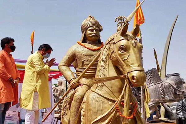 అయోధ్య‌లో మ‌హారాణా ప్ర‌తాప్ విగ్ర‌హం 