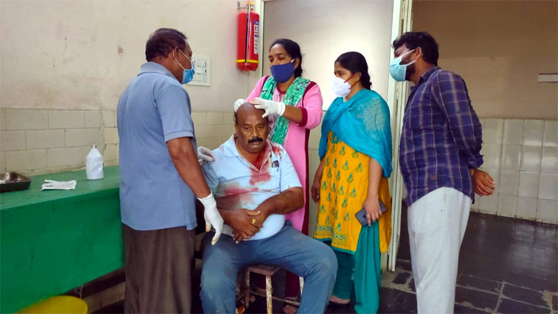 వినుకొండ బిజెపి నేతపై హత్యా యత్నం