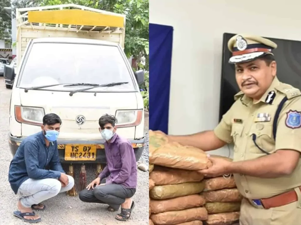 విశాఖ ఏజెన్సీ నుంచి ముంబయికి గంజాయి సరఫరా