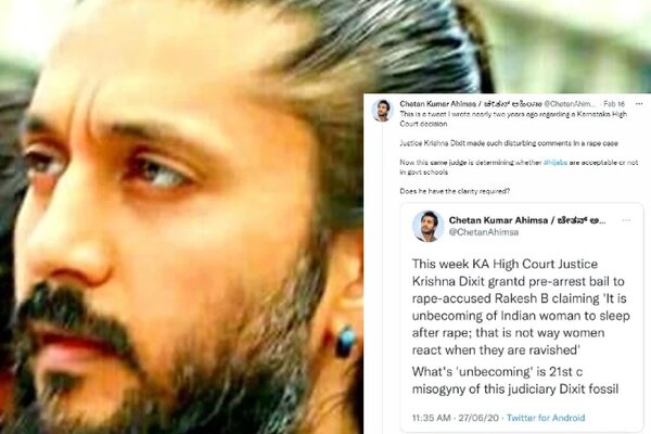 హిజాబ్ పై అనుచిత ట్వీట్ లతో జైలులో కన్నడ నటుడు 