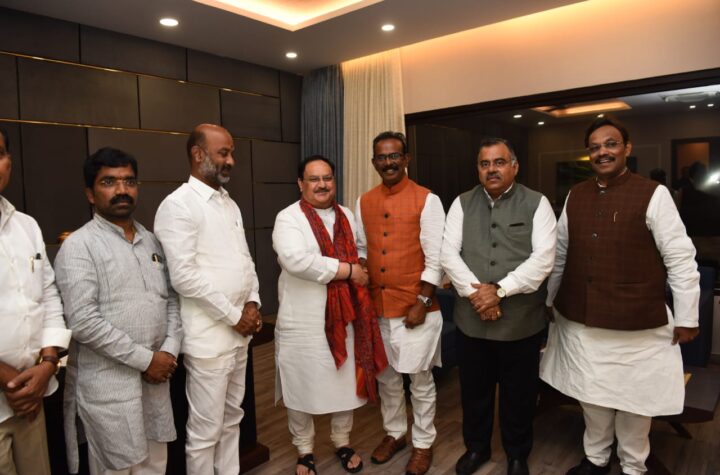 బిజెపిలో చేరిన మాజీ ఎంపీ బూర నర్సయ్య గౌడ్