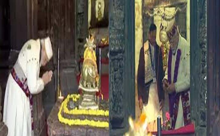 ప్రధాని మోదీ కేదార్‌నాథ్ దేవాలయంలో ప్రత్యేక పూజలు
