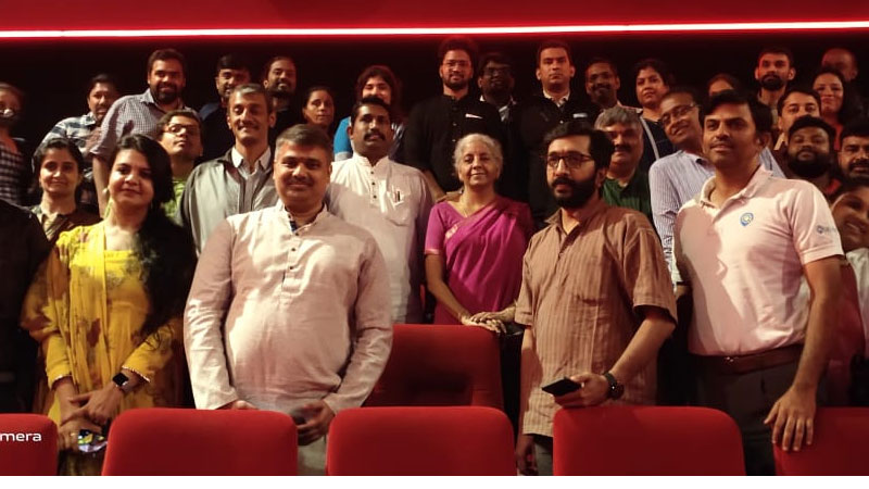 కాంతారా చిత్రాన్ని వీక్షించిన నిర్మలా సీతారామన్