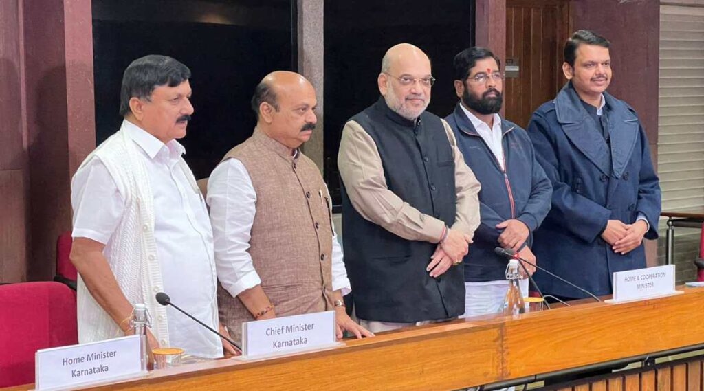 సరిహద్దు వివాదంపై కర్ణాటక, మహారాష్ట్ర సంయమనం పాటించాలి సరిహద్దు వివాదంపై కర్ణాటక, మహారాష్ట్ర సంయమనం పాటించాలి