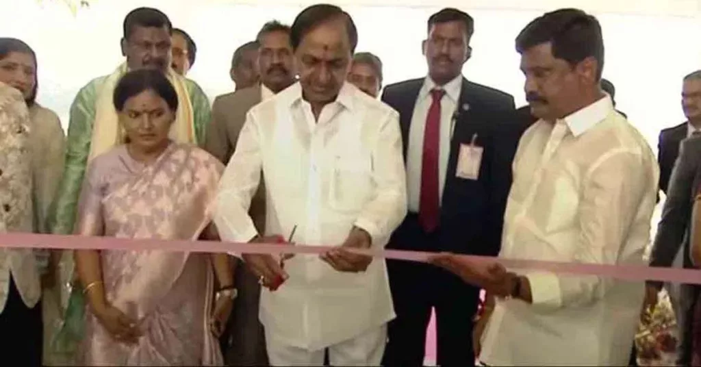 నూతన సచివాలయాన్ని ప్రారంభించిన సీఎం కేసీఆర్‌