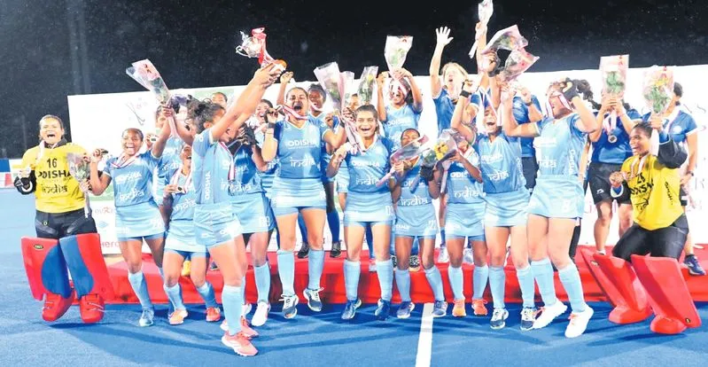 మహిళల ఆసియా కప్‌ హాకీ విజేత భారత్