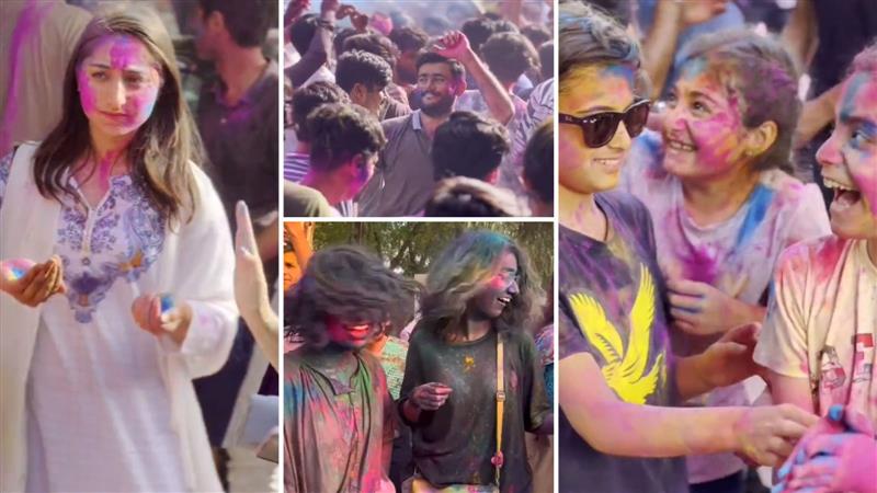 పాక్ మొట్టమొదటిసారి ఘనంగా హోలీ వేడుకలు పాక్ మొట్టమొదటిసారి ఘనంగా హోలీ వేడుకలు
