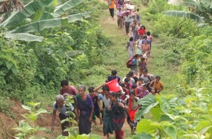 మయన్మార్ నుంచి 718 మంది మణిపూర్‌కు చొరబాటు