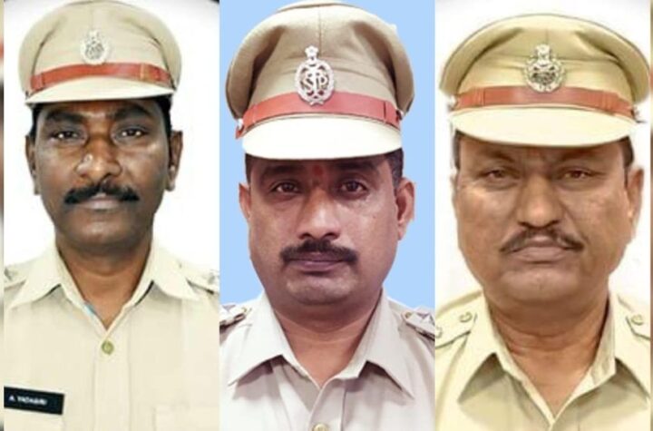 ముగ్గురు పోలీసు అధికారులపై ఈసీ సస్పెన్షన్ వేటు