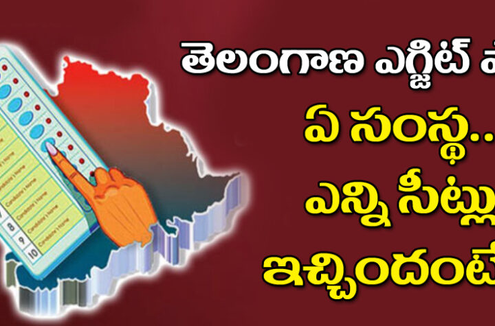 తెలంగాణ ఎగ్జిట్ పోల్స్.. ఏ సంస్థ ఎన్ని సీట్?