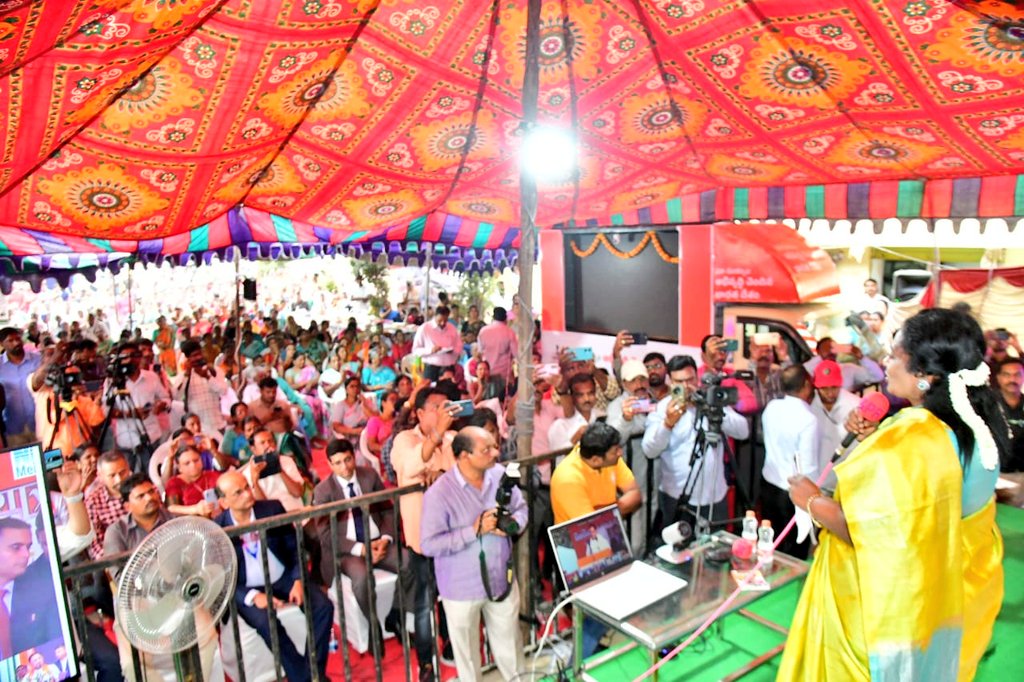 ‘వీక్షిత్ భారత్ సంకల్ప’ యాత్రను ప్రారంభించిన తమిళిసై