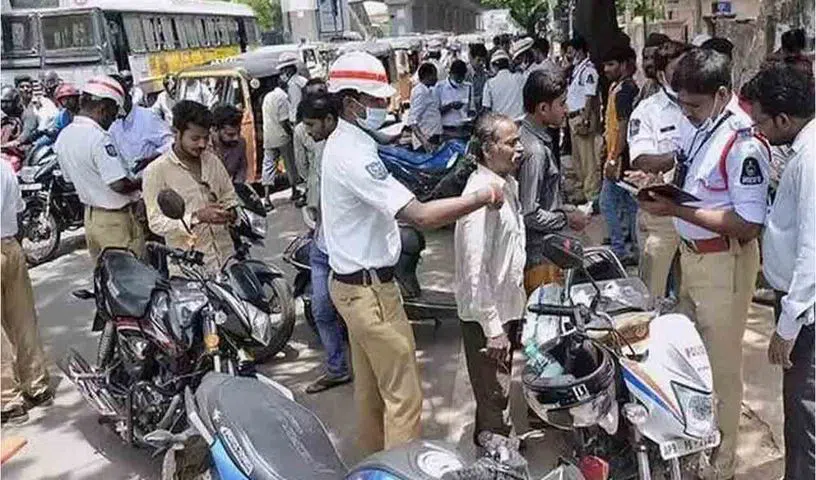 ట్రాఫిక్ చలాన్లపై 90 శాతం వరకు రాయితీ