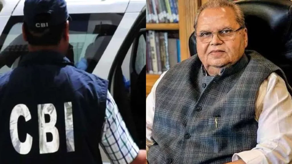 మాజీ గవర్నర్ సత్యపాల్ మాలిక్ ఇంట్లో సీబీఐ సోదాలు మాజీ గవర్నర్ సత్యపాల్ మాలిక్ ఇంట్లో సీబీఐ సోదాలు
