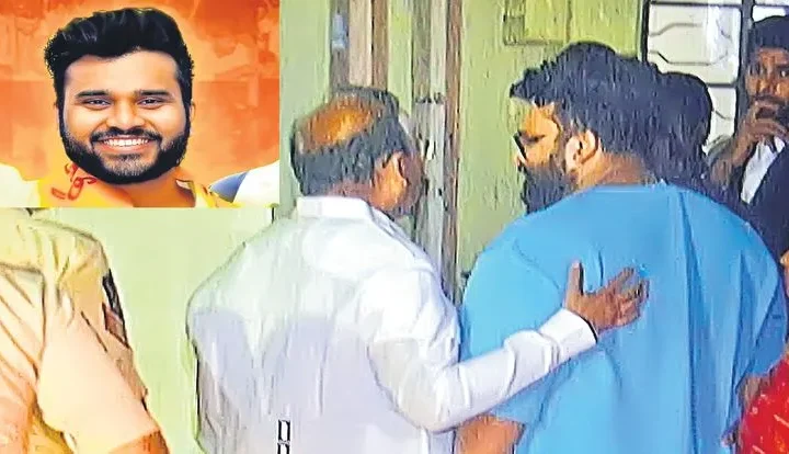 మాజీ మంత్రి ప్రత్తిపాటి పుల్లారావు కుమారుడి అరెస్ట్