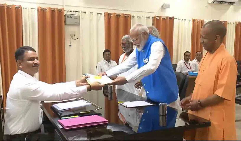 వార‌ణాసిలో ప్ర‌ధాని మోదీ నామినేష‌న్ దాఖ‌లు