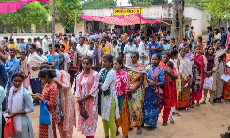 4 దశలలో మొత్తం 66.95 శాతం పోలింగ్ 4 దశలలో మొత్తం 66.95 శాతం పోలింగ్