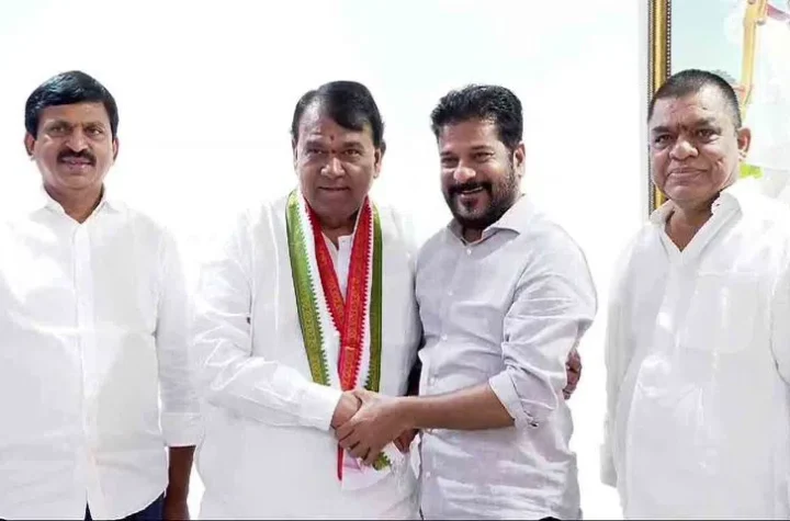 కాంగ్రెస్ పార్టీలో చేరిన మాజీ స్పీక‌ర్ పోచారం శ్రీనివాస్ రెడ్డి