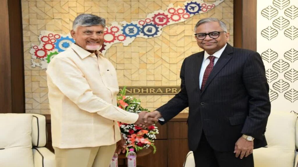 స్వర్ణాంధ్రప్రదేశ్‌-2047 కోసం ప్రత్యేక టాస్క్‌ఫోర్స్‌- కో చైర్మన్ గా చంద్రశేఖరన్