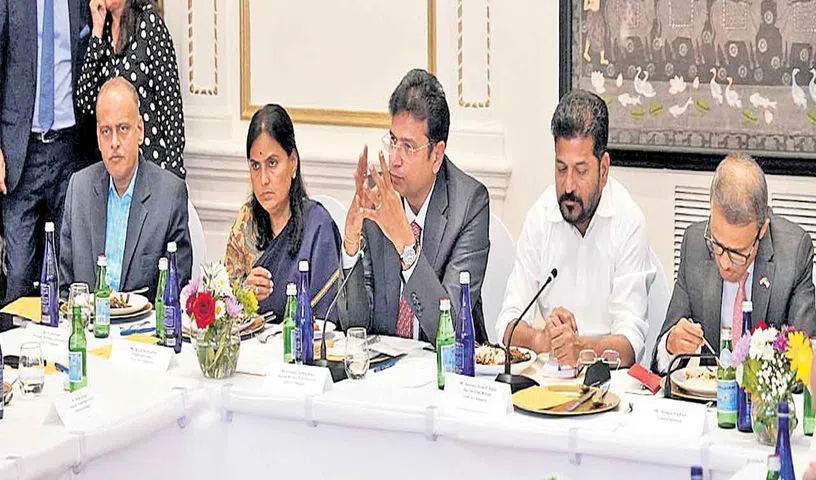 అమెరికాలో రేవంత్ రెడ్డి తమ్ముడు కంపెనీతో ఒప్పందమా! అమెరికాలో రేవంత్ రెడ్డి తమ్ముడు కంపెనీతో ఒప్పందమా!