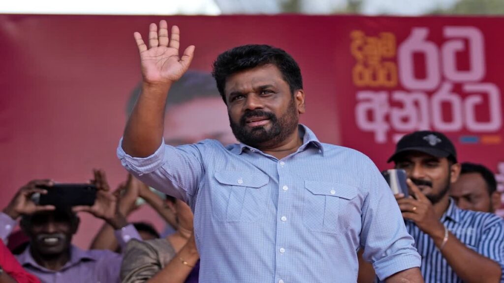 శ్రీలంక అధ్యక్షుడిగా అనుర కుమార దిసనాయకే శ్రీలంక అధ్యక్షుడిగా అనుర కుమార దిసనాయకే