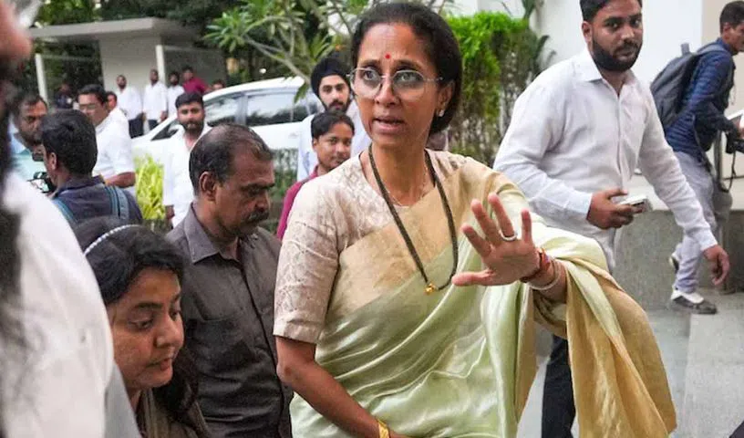 మహారాష్ట్ర ఎన్నికల్లో బిట్‌కాయిన్‌ దుమారంలో సుప్రియా సూలే