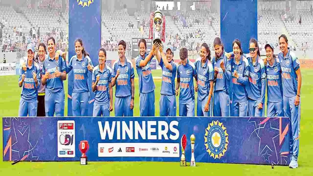 విండీస్తో వన్డే సిరీస్ లో భారత మహిళల క్లీన్ స్వీప్ విండీస్తో వన్డే సిరీస్ లో భారత మహిళల క్లీన్ స్వీప్