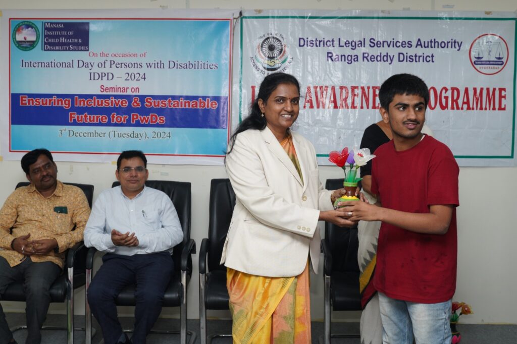 జిల్లా న్యాయ సేవల సంస్థలో మానసిక దివ్యాంగులకు ప్రత్యేక విభాగం జిల్లా న్యాయ సేవల సంస్థలో మానసిక దివ్యాంగులకు ప్రత్యేక విభాగం