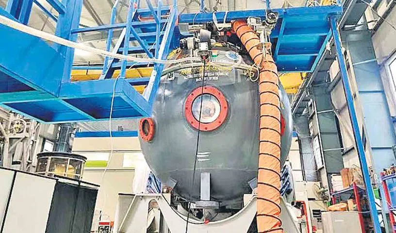 ‘సముద్రయాన్‌’ కోసం వచ్చే వారమే మత్య్స 6000