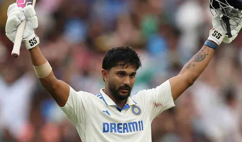 నితీశ్ రెడ్డి సూపర్ సెంచరీ.. టెస్ట్ కెరీర్లో తొలి శతకం నితీశ్ రెడ్డి సూపర్ సెంచరీ.. టెస్ట్ కెరీర్లో తొలి శతకం