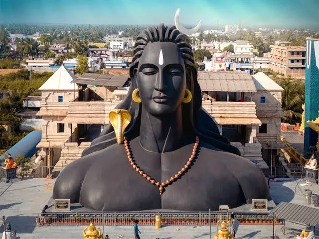 ద్వారపూడిలో 60 అడుగుల ఆదియోగి విగ్రహం ద్వారపూడిలో 60 అడుగుల ఆదియోగి విగ్రహం