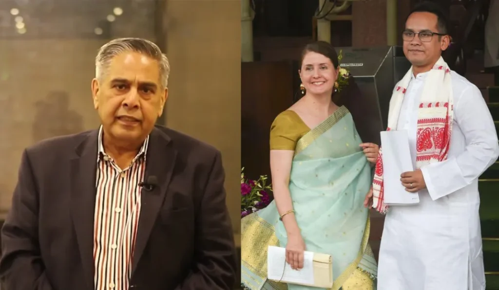 కాంగ్రెస్ ఎంపీ గొగోయ్ భార్య ఎలిజబెత్ కు పాక్ వ్యక్తితో సంబంధం!