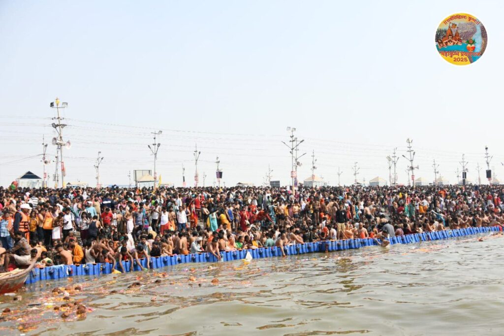కుంభమేళాలో 60 కోట్ల మంది పుణ్యస్నానం
