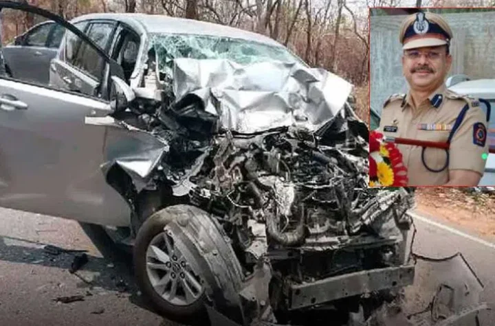 ఘోర రోడ్డు ప్రమాదంలో ఐపీఎస్‌ అధికారి సహా ఇద్దరు మృతి