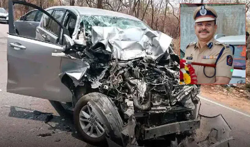 ఘోర రోడ్డు ప్రమాదంలో ఐపీఎస్ అధికారి సహా ఇద్దరు మృతి ఘోర రోడ్డు ప్రమాదంలో ఐపీఎస్ అధికారి సహా ఇద్దరు మృతి