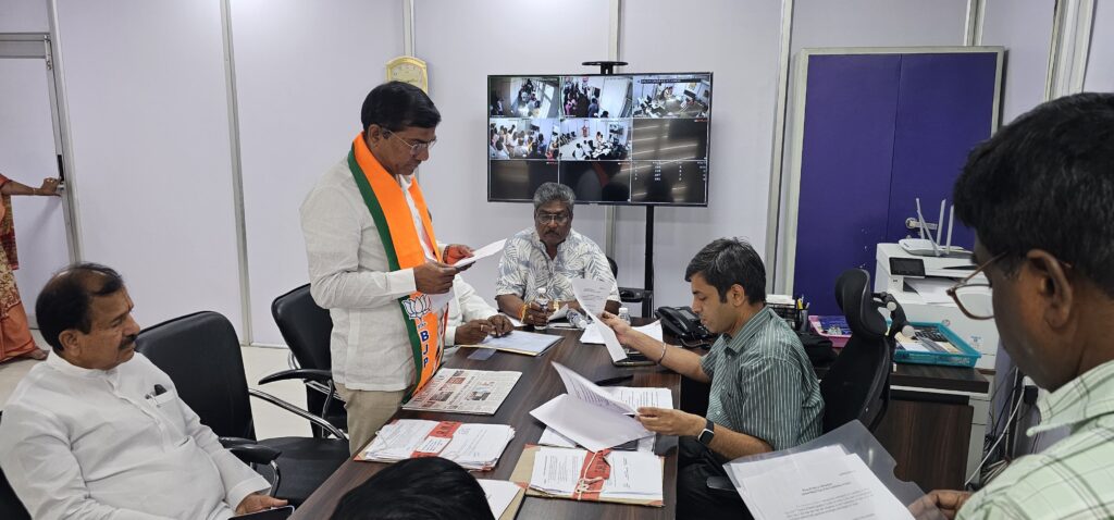 హైదరాబాద్ స్థానిక సంస్థల ఎమ్మెల్సీ బీజేపీ అభ్యర్థి గౌతమ్ రావు