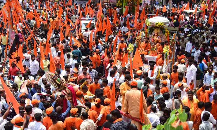 కన్నుల పండుగగా హనుమాన్ శోభాయాత్ర!