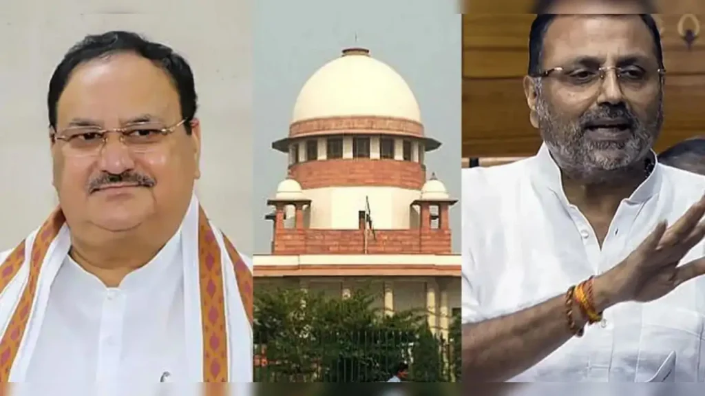 సుప్రీం తీర్పుపై పార్టీ ఎంపీ వ్యాఖ్యలకు జెపి నడ్డా అభ్యంతరం సుప్రీం తీర్పుపై పార్టీ ఎంపీ వ్యాఖ్యలకు జెపి నడ్డా అభ్యంతరం