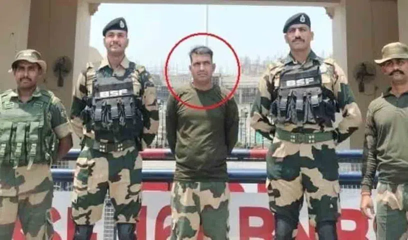 జవాన్ పూర్ణం కుమార్ ను చిత్రహింసలకు గురిచేసిన పాక్ జవాన్ పూర్ణం కుమార్ ను చిత్రహింసలకు గురిచేసిన పాక్