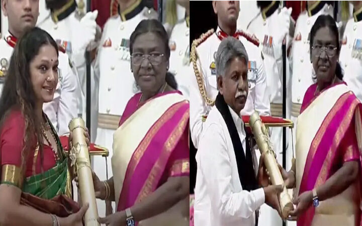 శోభనకు పద్మభూషన్..మందకృష్ణకు పద్మశ్రీ