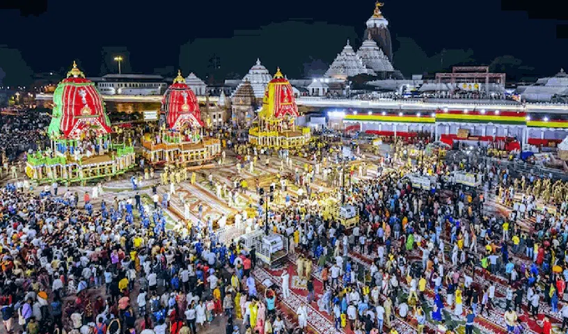 పూరీ జగన్నాథుడి రథయాత్రలో 600 మందికి అస్వస్థత