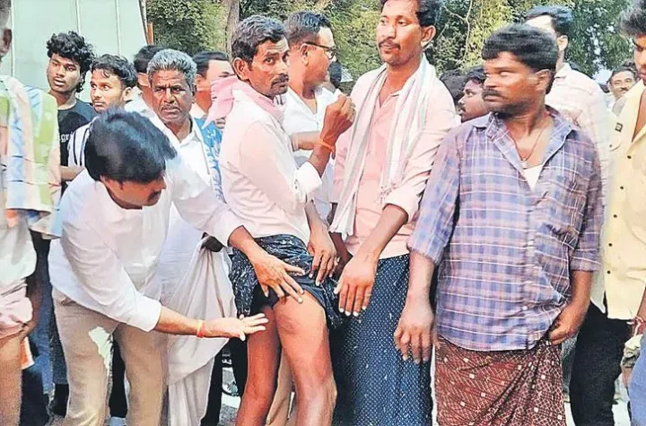 40 రైతులు హత్యాయత్నం కేసులతో అరెస్ట్