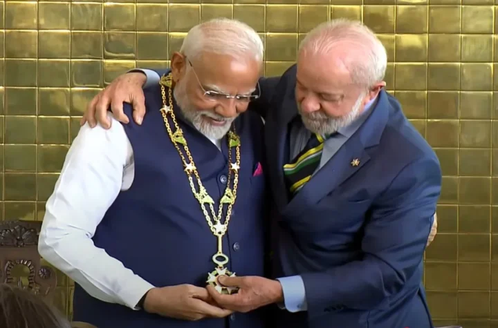 ప్రధాని మోదీకి బ్రెజిల్​ అత్యున్నత పురస్కారం