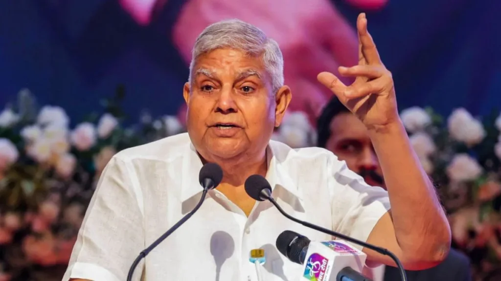 ఉపరాష్ట్రపతి పదవికి జగదీప్ ధన్ఖడ్ రాజీనామా ఉపరాష్ట్రపతి పదవికి జగదీప్ ధన్ఖడ్ రాజీనామా