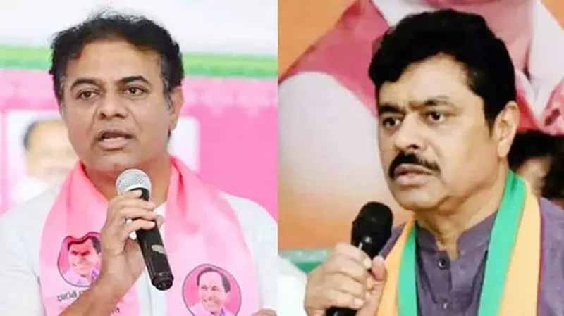 బీజేపీలో బిఆర్ఎస్ను విలీనం చేస్తామని కేటీఆర్ రాలేదా? బీజేపీలో బిఆర్ఎస్ను విలీనం చేస్తామని కేటీఆర్ రాలేదా?
