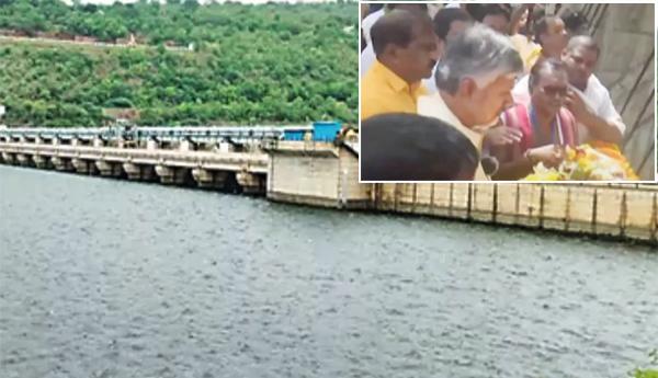 శ్రీశైలం జలాశయం దిగువ లోతైన గుంతతో ప్రమాదం
