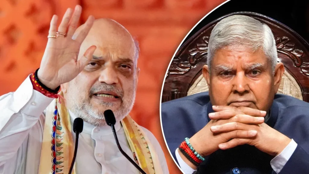 ధన్ఖడ్ రాజీనామా పూర్తిగా వ్యక్తిగతం… అమిత్ షా