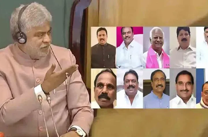 ఐదుగురు ఫిరాయింపు ఎమ్యెల్యేలకు స్పీకర్ నోటీసుల