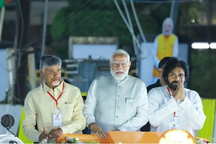 అక్టోబర్ 16న కర్నూల్ లో మోదీ, చంద్రబాబు, పవన్ రోడ్‌షో