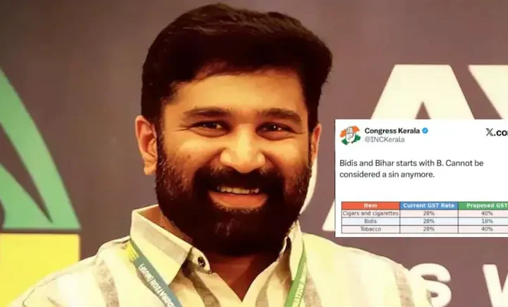 కేరళ కాంగ్రెస్ లో `బీహార్-బీడీ’ సోషల్ మీడియా పోస్ట్ దుమారం