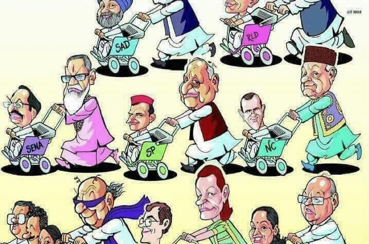 వారసత్వ రాజకీయాల్లో అగ్రగామి ఏపీ